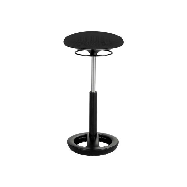 Safco Safco Twixt Active Seating Stool - 22-32"H - Black 3001BL - main